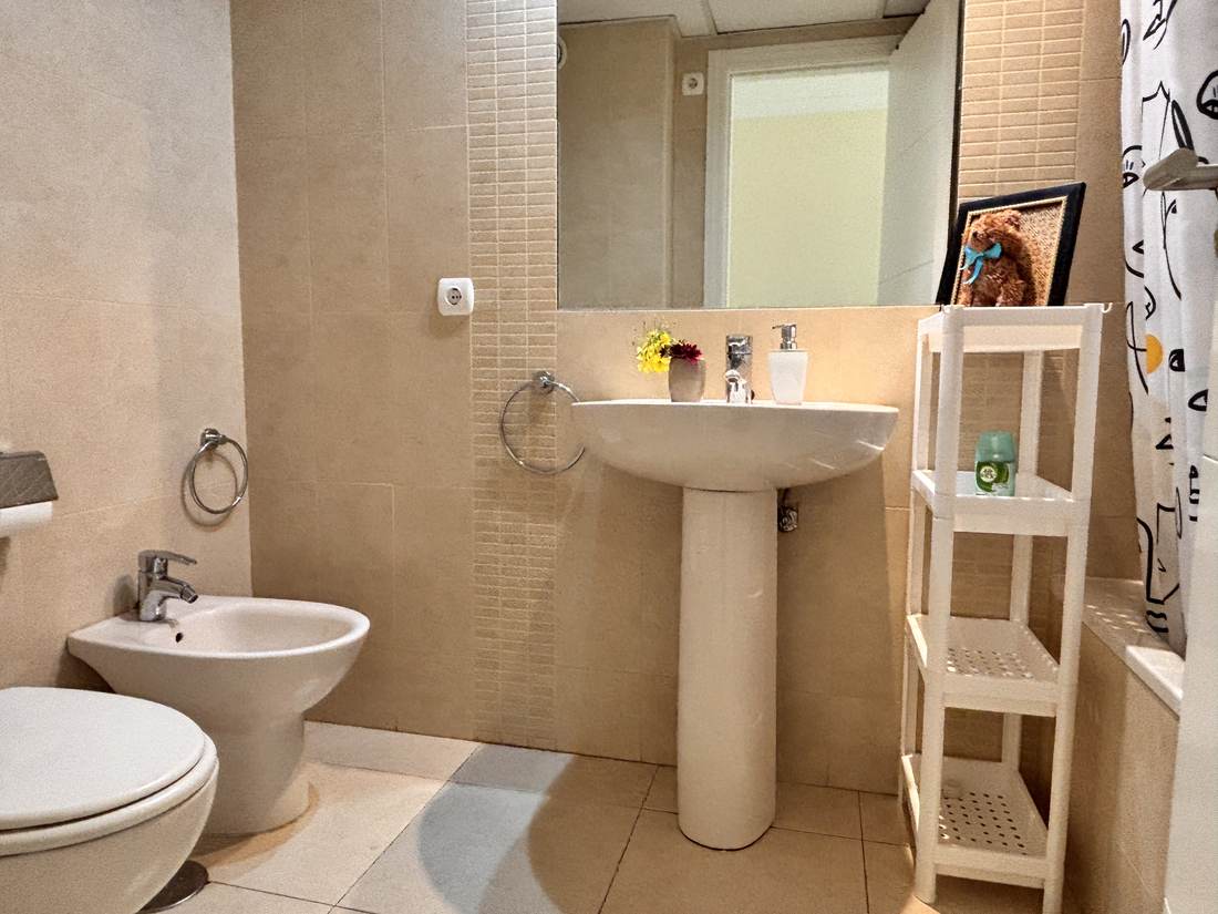 Full bathroom with bathtub