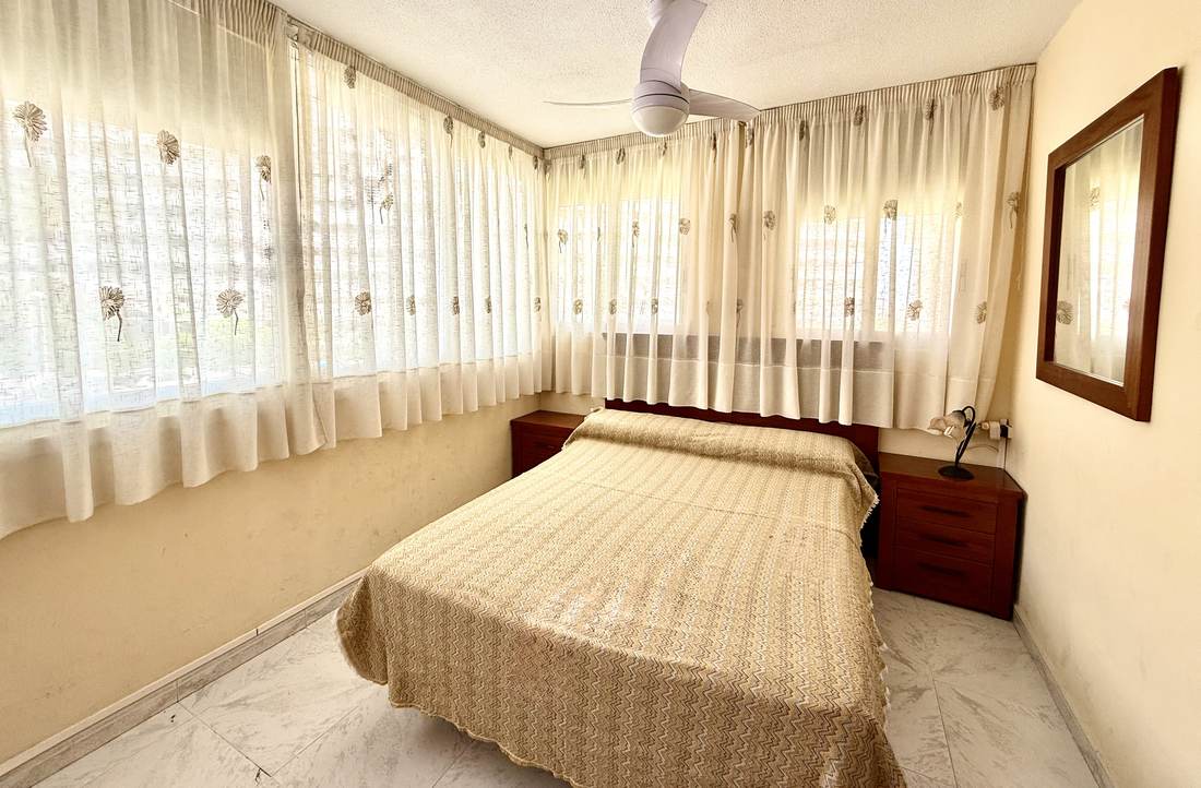 Second bedroom, with two single beds