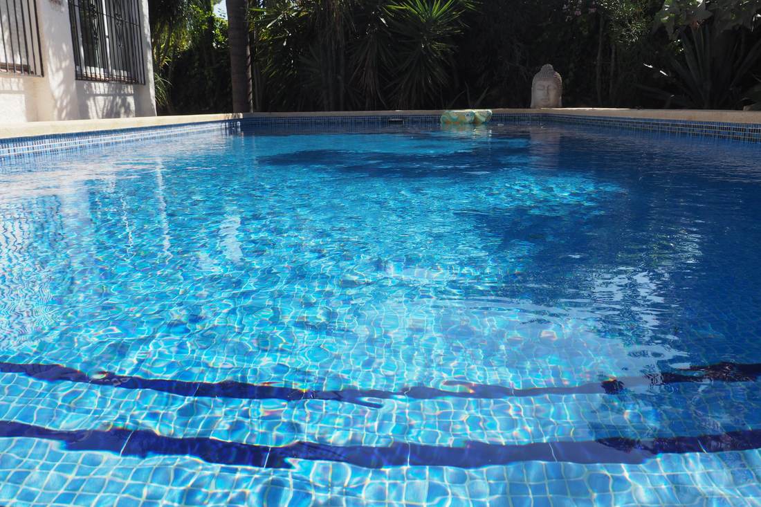 La piscina y el jardín — Villa Ricarlos