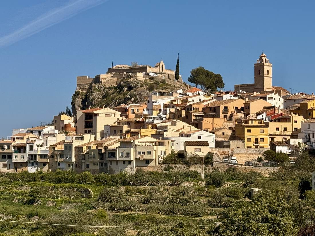 El casco antiguo de Polop — el piso de Polop